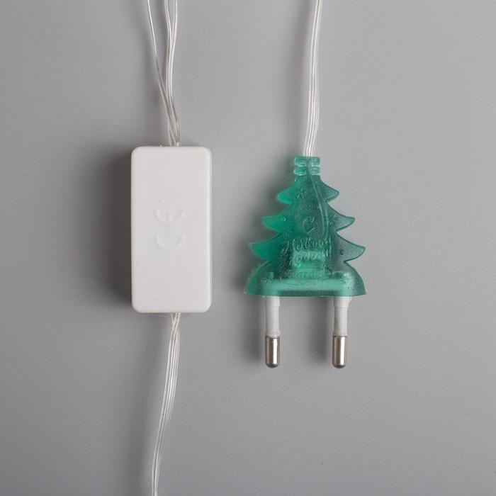 Гирлянда «Нить» 5 м с насадками «Сосульки тающие», IP20, прозрачная нить, 20 LED, свечение мульти (RG/RB), мигание, 220 В Гирлянда «Нить» 5 м с насадками «Сосульки тающие», IP20, прозрачная нить, 20 LED, свечение мульти (RG/RB), мигание, 220 В