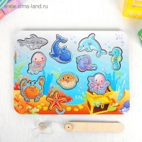 Магнитная рыбалка для детей «Морской» Магнитная рыбалка для детей «Морской»