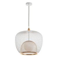 Светильник BayerLux "Маура" Е27 40Вт бело-золотой 40х40х32-132см Светильник BayerLux "Маура" Е27 40Вт бело-золотой 40х40х32-132см