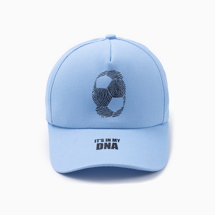 Бейсболка для мальчика, цвет голубой, размер 52-54