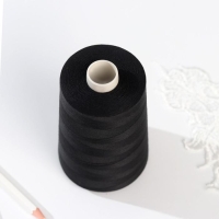 Нитки 40/2, 5000 м, цвет чёрный №6818 Нитки 40/2, 5000 м, цвет чёрный №6818