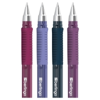 Ручка шариковая Berlingo "Aviator Vintage" синяя, 0,7мм, грип, корпус микс Ручка шариковая Berlingo "Aviator Vintage" синяя, 0,7мм, грип, корпус микс