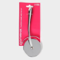 Нож для пиццы и теста Доляна Dali, нержавеющая сталь, цвет серебристый