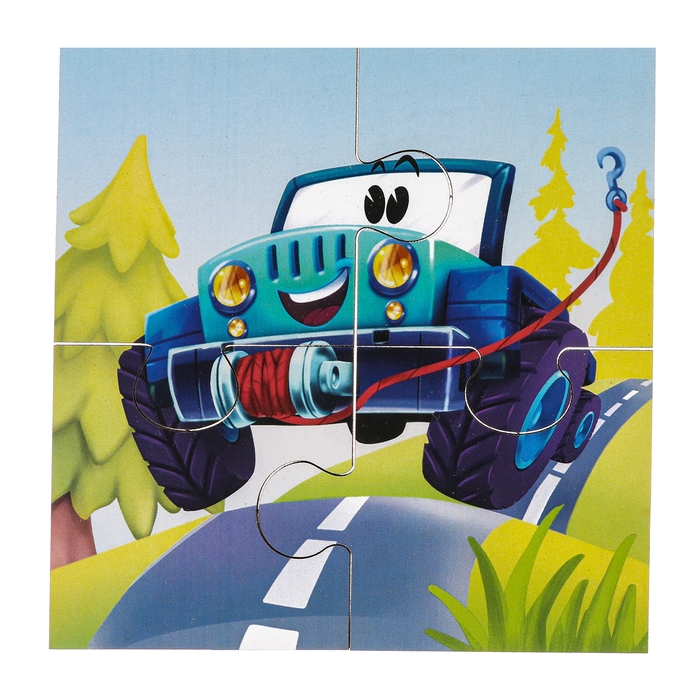 Пазлы «Машинки» Пазлы «Машинки»