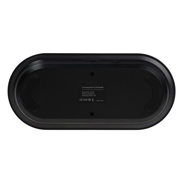 Зарядная станция для 2-х геймпадов PS5 Dobe HC-Р5015, подсветка, черный
