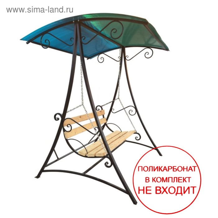 Качели садовые Качели садовые "Дуэт" 150 х 150 х 185 см, макс нагрузка 110 кг