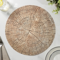 Салфетка сервировочная на стол &laquo;Палисандр&raquo;, d=36 см