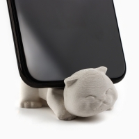 Подставка для телефона «Котик», белая, 6,5 х 5 см Подставка для телефона «Котик», белая, 6,5 х 5 см