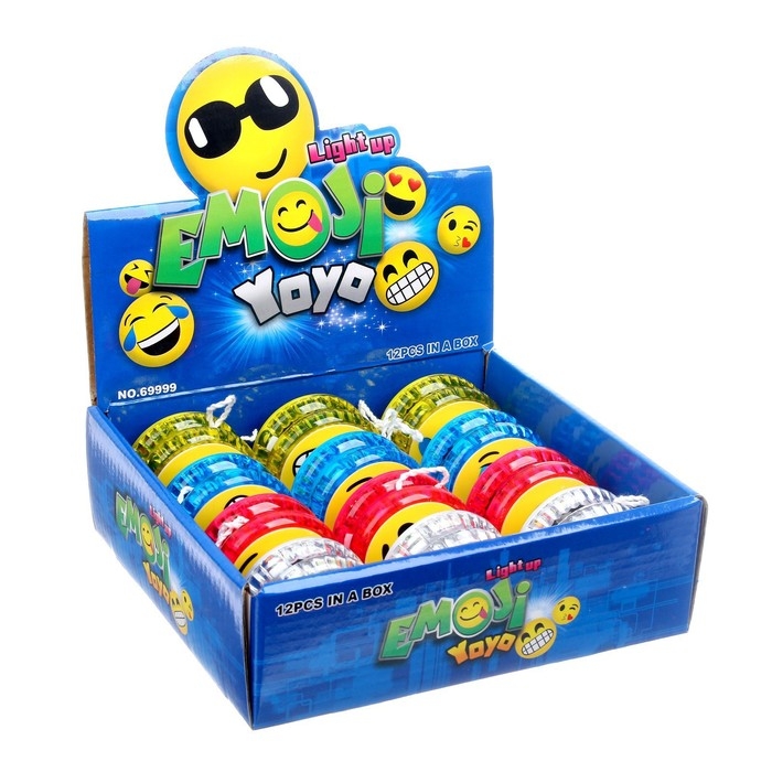 Йо-Йо &laquo;Смайлики&raquo;, цвета МИКС