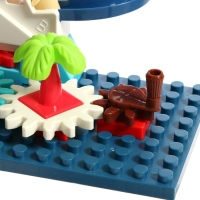 Конструктор развивающий с шестерёнками &laquo;Весёлые пингвинята&raquo;, 33 детали