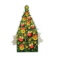 Подарочная коробка "Ёлка", 16,5 х 8,5 х 27 см Подарочная коробка "Ёлка", 16,5 х 8,5 х 27 см