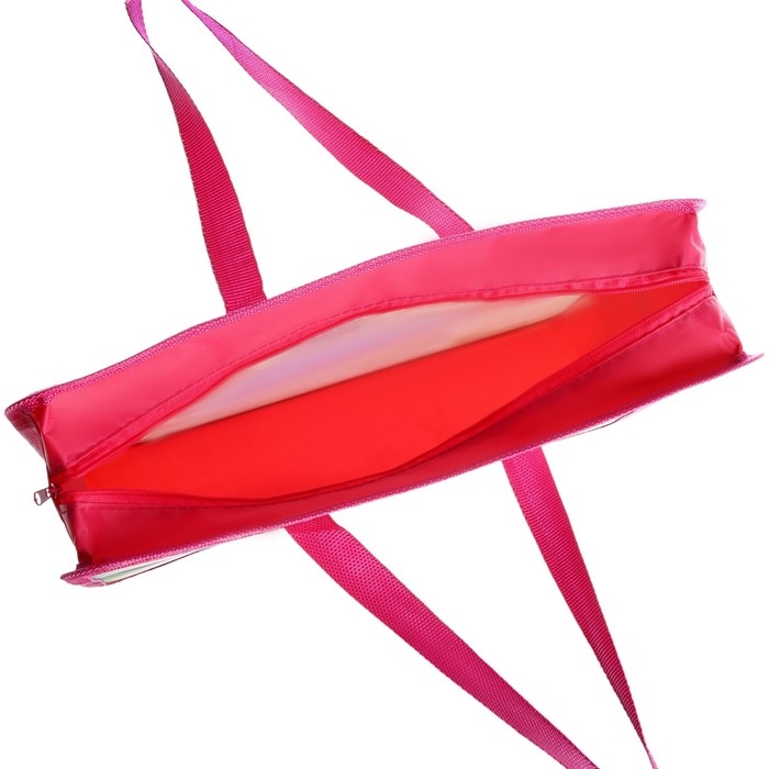 Папка с ручками пластиковая А4, 37 х 22 х 5 см "Принцесса"