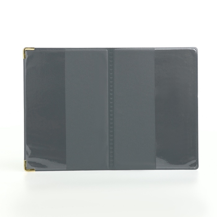 Обложка для паспорта, цвет чёрный