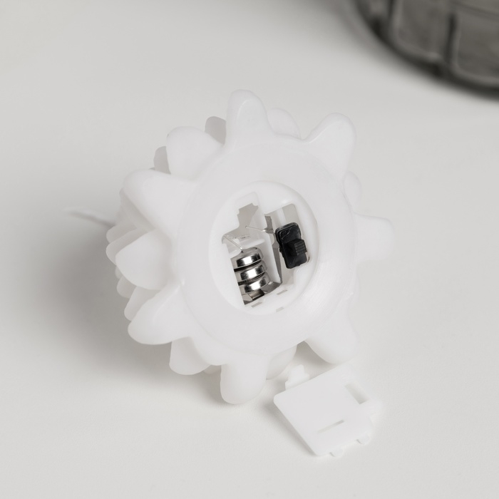 Фигура световая «Елочка свеча» 9х8 см, от батареек 3хAG13 (в комплекте), свечение тёплое белое Фигура световая «Елочка свеча» 9х8 см, от батареек 3хAG13 (в комплекте), свечение тёплое белое