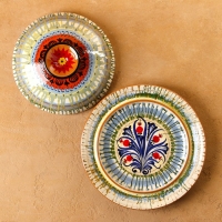 Блинница Риштанская керамика 26,5 см