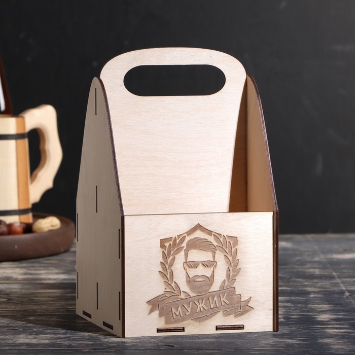 Ящик под пиво Ящик под пиво "Мужик"