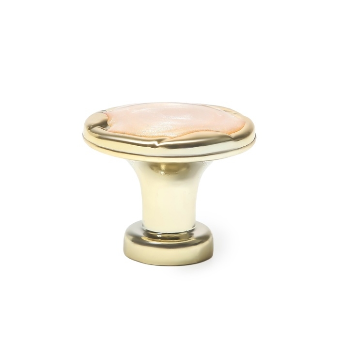 Ручка кнопка ТУНДРА РК018GP, цвет золото, 8 шт TMP