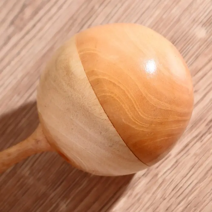 Сувенирный музыкальный инструмент &laquo;Маракас&raquo;, 25&times;7&times;7 см, дерево, лак