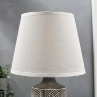 Лампа настольная 48475/1GR E14 40Вт серый 20х20х31,5 см RISALUX