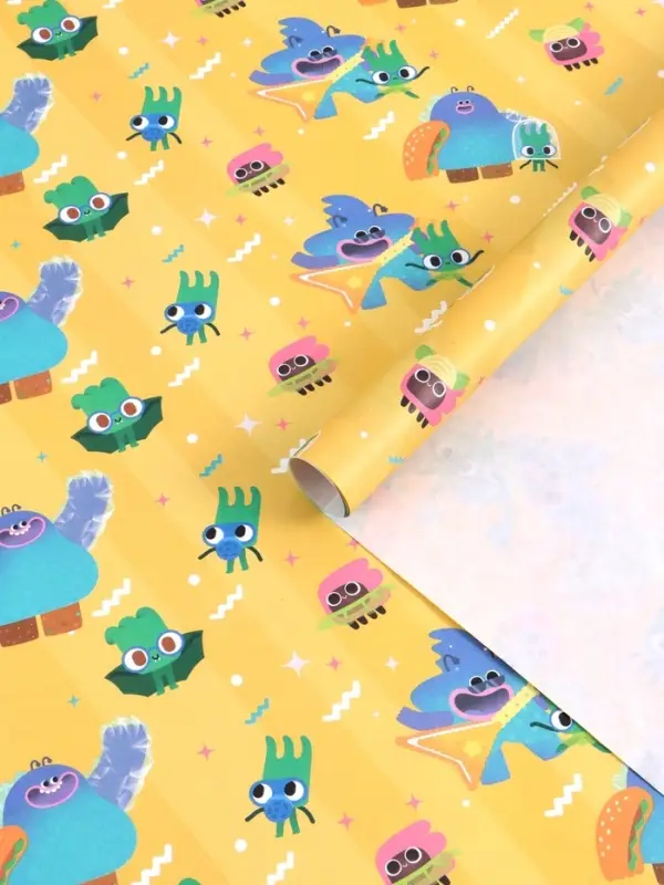 Бумага крафтовая &laquo;Ум и Хрум&raquo;, 70 &times; 100 см