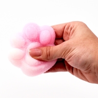 Сквиш антистресс - игрушка &laquo;Таба лапка&raquo;, с пушистой посыпкой, МИКС