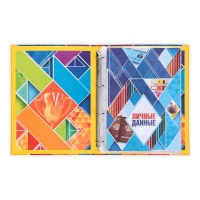 Папка школьная на кольцах &laquo;Портфолио школьника&raquo;, 13 листов-разделителей, 24,5 х 32 см.