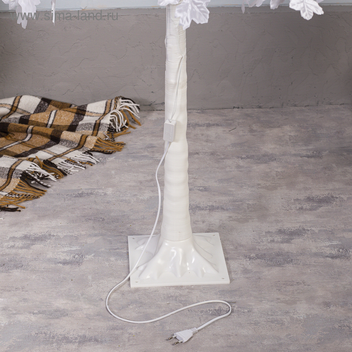 Светодиодное дерево &laquo;Клён белый&raquo; 1.6 м, 160 LED, постоянное свечение, 220 В, свечение белое