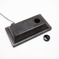 Аквариум "Прямоугольный" с крышкой, 20 литров, 36 х 19 х 29/34 см, венге