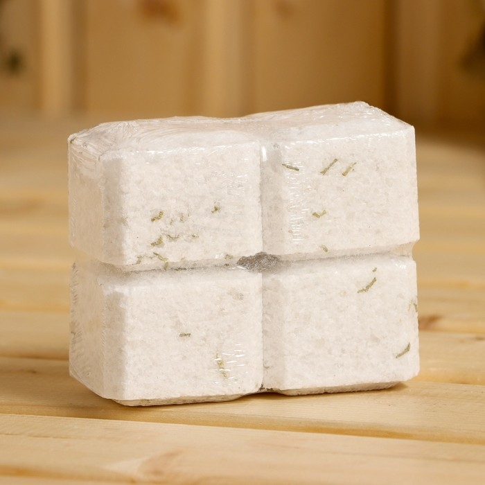 Соляной брикет набор для бани Соляной брикет набор для бани "Легкого пара", кедр