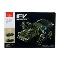 Конструктор Модельки "БМД ВДВ РФ", 619 деталей