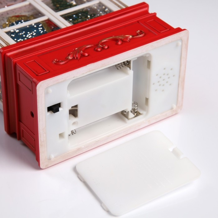 Светодиодная фигура &laquo;Дед Мороз в арке&raquo; 13.5 &times; 22 &times; 7.8 см, пластик, батарейки ААх3 (не в комплекте), USB, свечение тёплое белое