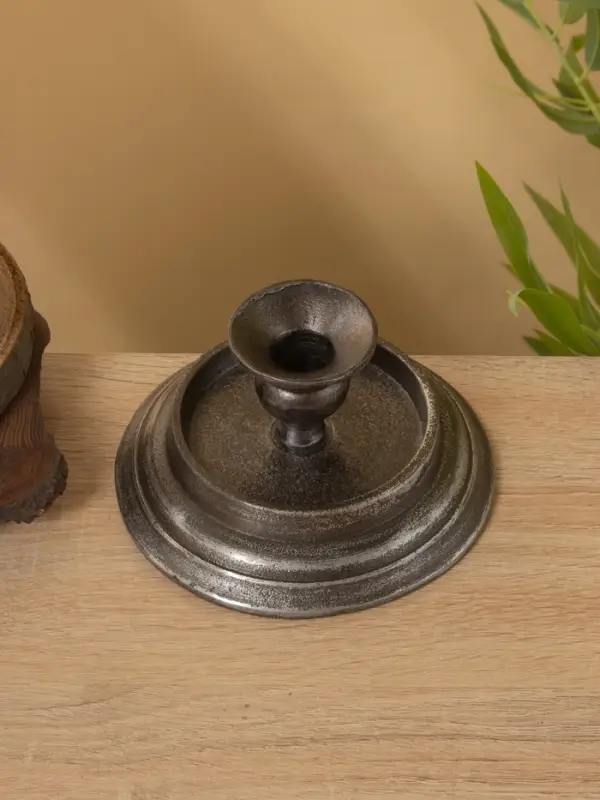 Подсвечник "Ретро серия Йорк" 14х14х8 см, алюминий