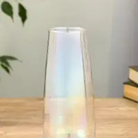 Ваза стекло настольная "Кэнди" 22х9х6,5 см, прозрачный