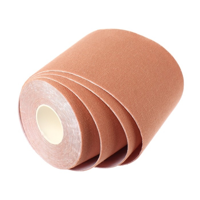 Кинезио - тейп, 7,5 см &times; 5 м, цвет бежевый