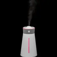 Увлажнитель воздуха с вентилятором и лампой airCan, белый