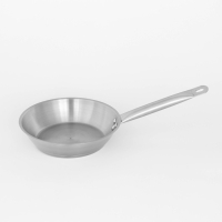 Сковорода из нержавеющей стали Hanna Kn&ouml;vell, d=22 см, h=5,5 см, толщина стенки 0,6 мм, длина ручки 21,5 см, индукция