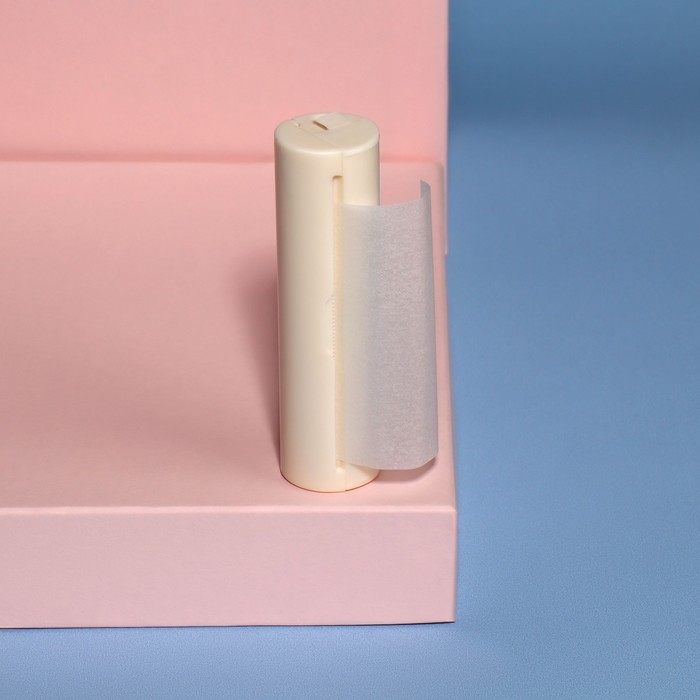 Мыло листовое, в пластиковом футляре, рулон 120 см, цвет молочный