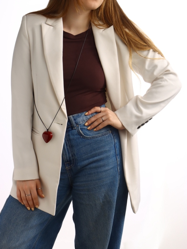 Портупея с кулоном &laquo;Сердечко&raquo;, трансформер, бордовая, 150 см