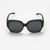 Очки солнечные поляризационные, uv 380, ширина 15.3 см, черные