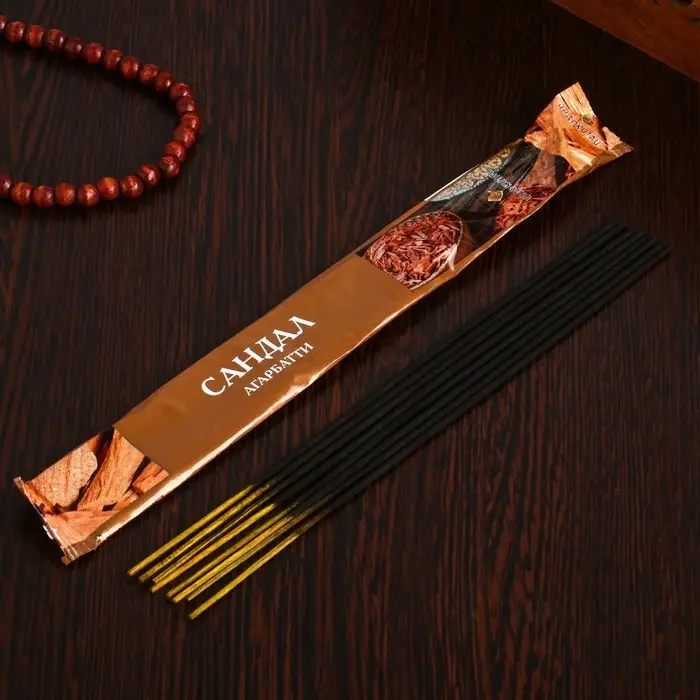 Благовония &laquo;Агарбатти Сандал&raquo;, 8 палочек в мягкой упаковке