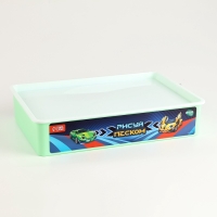 Планшет «Рисование песком», 27 х 39 см, песок 1 кг, трафарет, набор для творчества Планшет «Рисование песком», 27 х 39 см, песок 1 кг, трафарет, набор для творчества