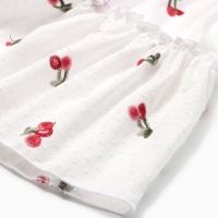 Сарафан для девочки MINAKU, цвет белый, рост 110 см Сарафан для девочки MINAKU, цвет белый, рост 110 см