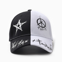 Кепка MINAKU, цвет чёрно-белый, размер 56-58