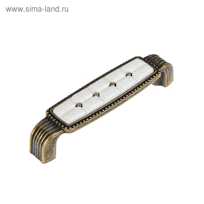 Ручка-скоба CAPPIO ELEGANT РС150AB, м/о 96 мм, керамическая, цвет бронза