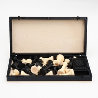 Шахматы гроссмейстерские с шашками &laquo;Айвенго&raquo;, 43 х 43 см, набор 2 в 1, король h-10.4 см