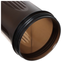 Шейкер для спортивного питания Onlytop, 600 мл, цвет черный