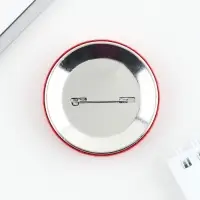 Значок закатной на День Победы &laquo;9 мая гвозика&raquo;, d = 5,6 см