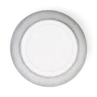 Горшок для цветов с поддоном 0,5 л d12,5см h7 см "Фиалочка" белый