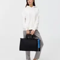 Спортивная сумка Fitnext, черная с синим