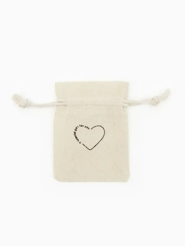 Мешочек подарочный &laquo;Нежность лён&raquo;, 7&times;9 см, бежевый
